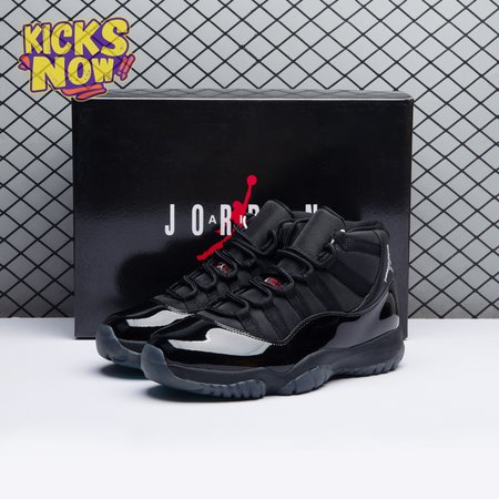 Air Jordan 11 "Black Red Grey" Men's