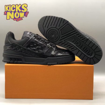 Black Trainer Sneakers