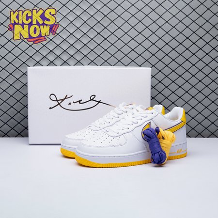 Nike Air Force 1 Low Retro QS Kobe Bryant Lakers Home FZ1151-100 Unisex