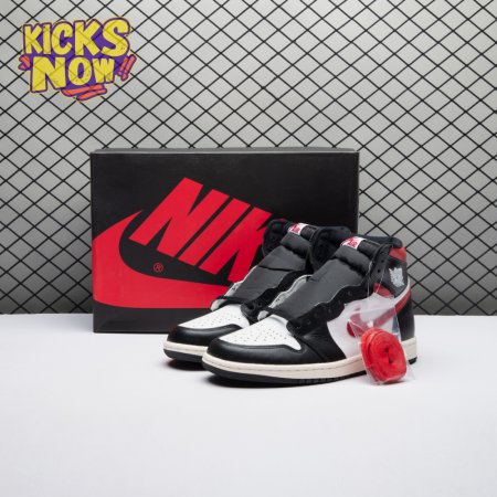Jordan 1 Retro High Black Gym Red Men's