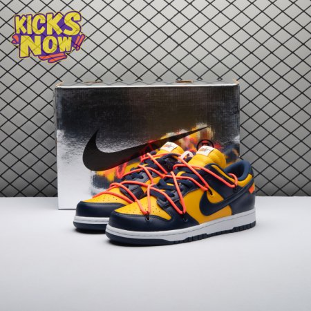 Off-White x Dunk Low 'University Gold' Unisex