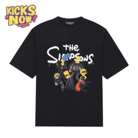 Balenciaga The Simpsons T-Shirt (B50) Black