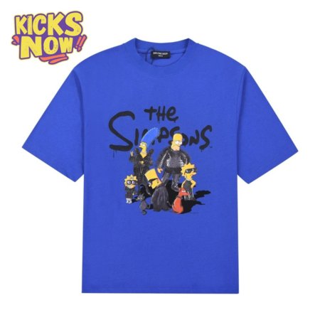 Balenciaga The Simpsons T-Shirt (B50) Blue