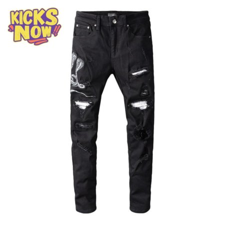 Amiri Cobra Jeans Black