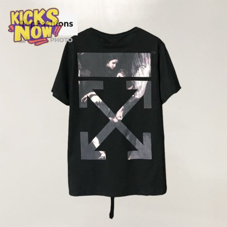 Off White Caravaggio Diag Arrow Tee