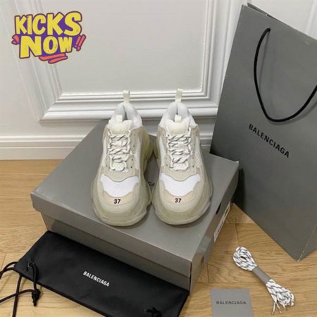 BALENCIAGA MEN'S TRIPLE S SNEAKER CLEAR SOLE - BB201