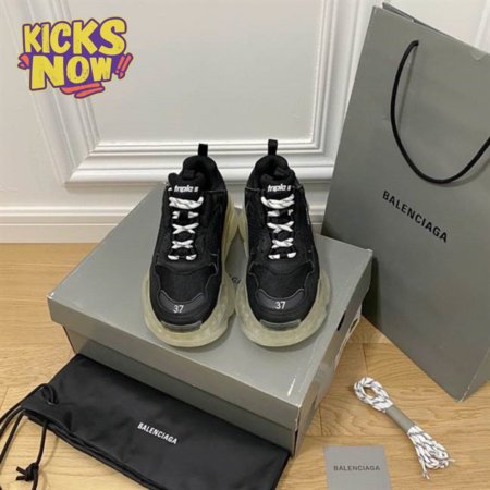 BALENCIAGA MEN'S TRIPLE S SNEAKER CLEAR SOLE - BB200