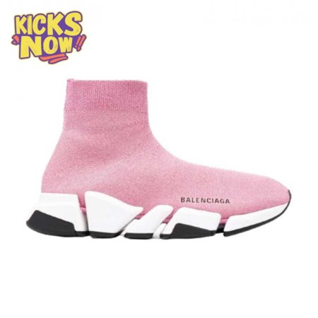 BALENCIAGA SPEED 2.0 SNEAKER IN PINK- BB146