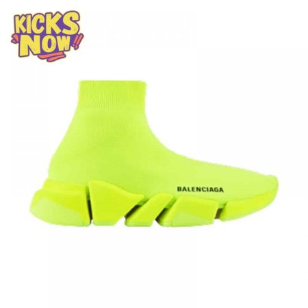 BALENCIAGA MEN'S SPEED 2.0 SNEAKER IN YELLOW - BB140