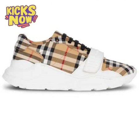 BURBERRY VINTAGE CHECK COTTON SNEAKER - BBR1