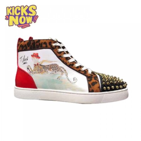 CHRISTIAN LOUBOUTIN HIGH TOP SNEAKER - CL142