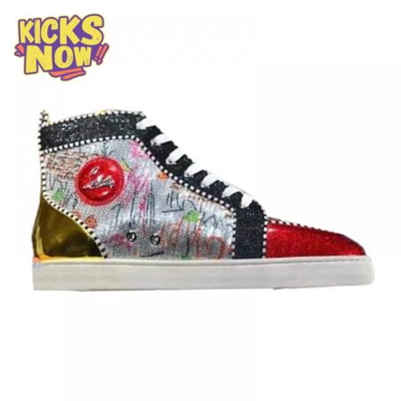 CHRISTIAN LOUBOUTIN HIGH TOP SNEAKER - CL135