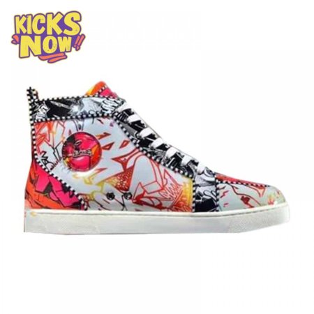 CHRISTIAN LOUBOUTIN HIGH TOP SNEAKER - CL134