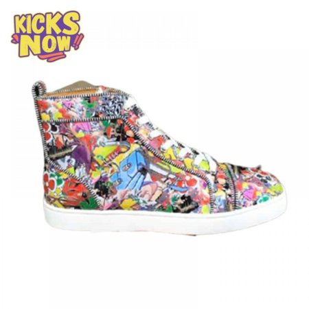 CHRISTIAN LOUBOUTIN HIGH TOP SNEAKER - CL118