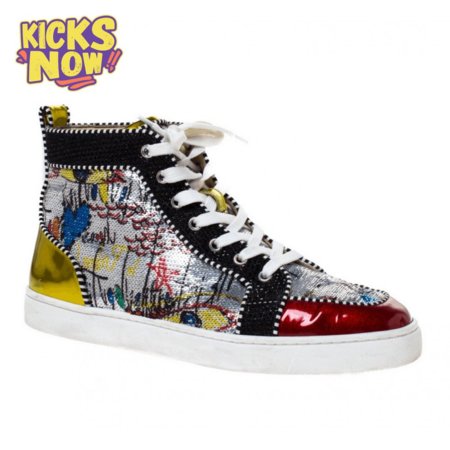 CHRISTIAN LOUBOUTIN HIGH TOP SNEAKER - CL68