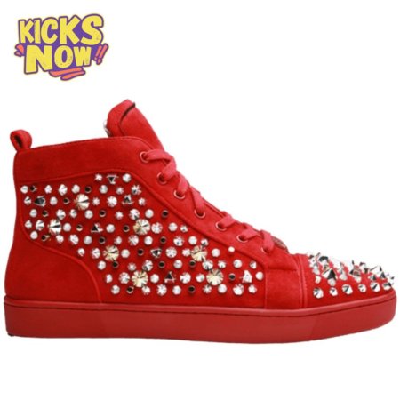 CHRISTIAN LOUBOUTIN HIGH TOP SNEAKER - CL6