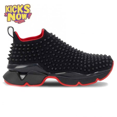 CHRISTIAN LOUBOUTIN SPIKE SOCK SNEAKER - CL52