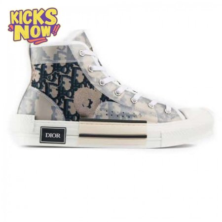 DIOR "B23" HIGH-TOP SAFARI DIOR OBLIQUE SNEAKER - CD16