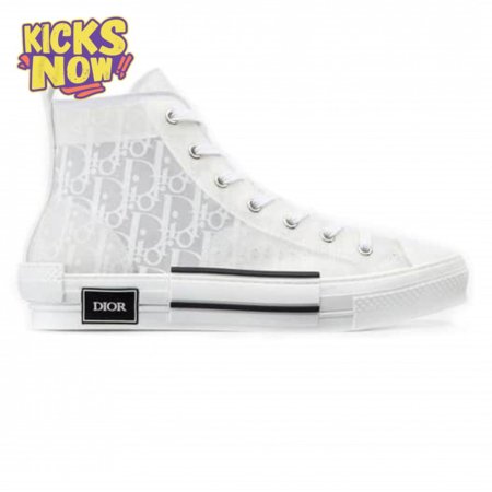 DIOR LIMITED EDITION "B23" HIGH-TOP DIOR OBLIQUE SNEAKER- CD15