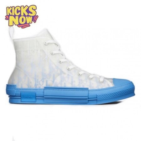 B23 HIGH-TOP SNEAKER WITH GRADIENT BLUE DIOR OBLIQUE CANVAS