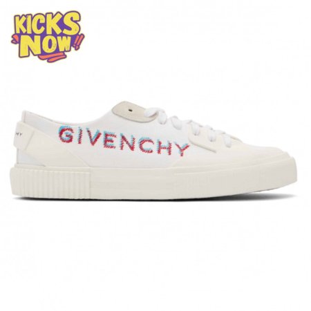 GIVENCHY WHITE SIGNATURE LIGHT TENNIS SNEAKER - GVC41