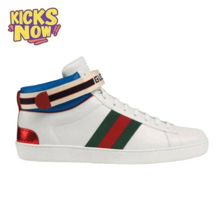 GUCCI STRIPE ACE HIGH-TOP SNEAKER - GC51