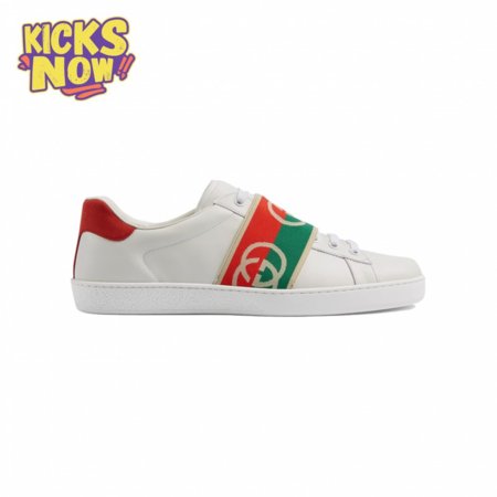 GUCCI MEN'S ACE SNEAKERS WITH ELASTIC WEB - GC213