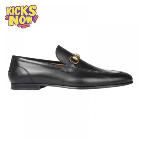 GUCCI JORDAAN LEATHER LOAFER - LDG016